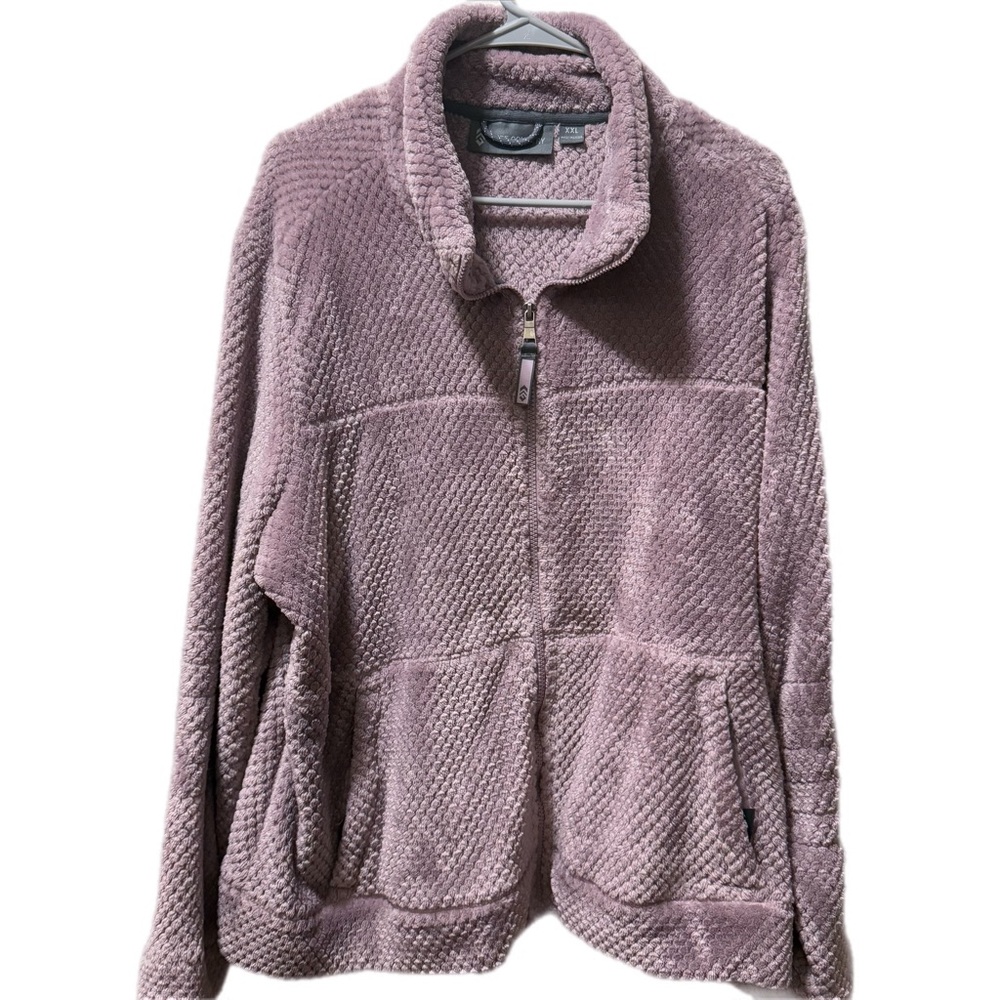Free Country Purple Zip Up Jacket Size XXL Women’s